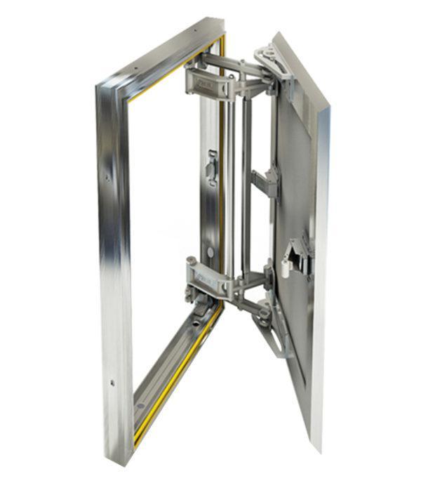 Люк ревизионный под плитку Хаммер Слава алюминиевый 600х900 мм скрытый нажимной Люк ревизионный под плитку Хаммер Слава алюминиевый 600х900 мм скрытый нажимной