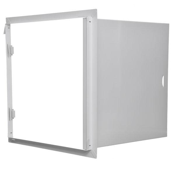 Люк ревизионный стальной 642х642 мм накладной