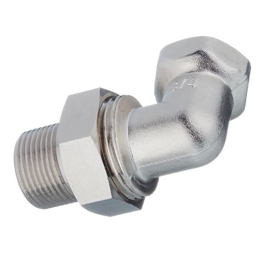 Американка угловая 3/4 ВР(г) х 3/4 НР(ш) латунная Американка угловая 3/4 ВР(г) х 3/4 НР(ш) латунная