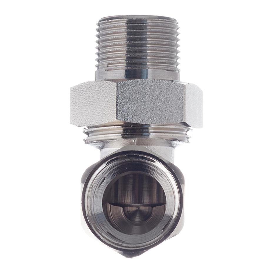 Американка угловая 3/4 ВР(г) х 3/4 НР(ш) латунная Американка угловая 3/4 ВР(г) х 3/4 НР(ш) латунная