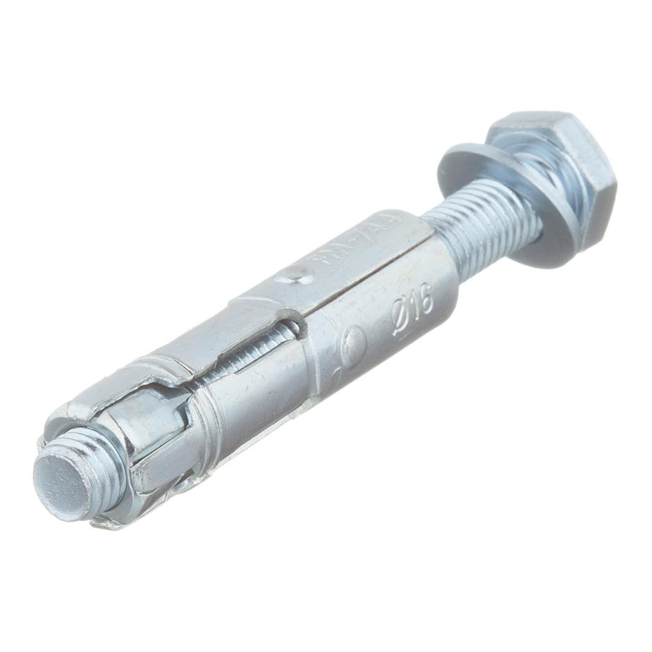 Анкер с болтом Friulsider FM744 для бетона 10x90 (2 шт.) Анкер с болтом Friulsider FM744 для бетона 10x90 (2 шт.)