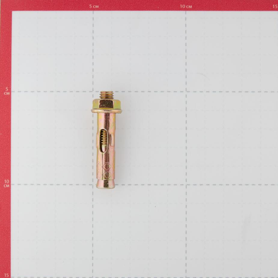 Анкерный болт для бетона 10х50 мм с гайкой (20 шт.) Анкерный болт для бетона 10х50 мм с гайкой (20 шт.)