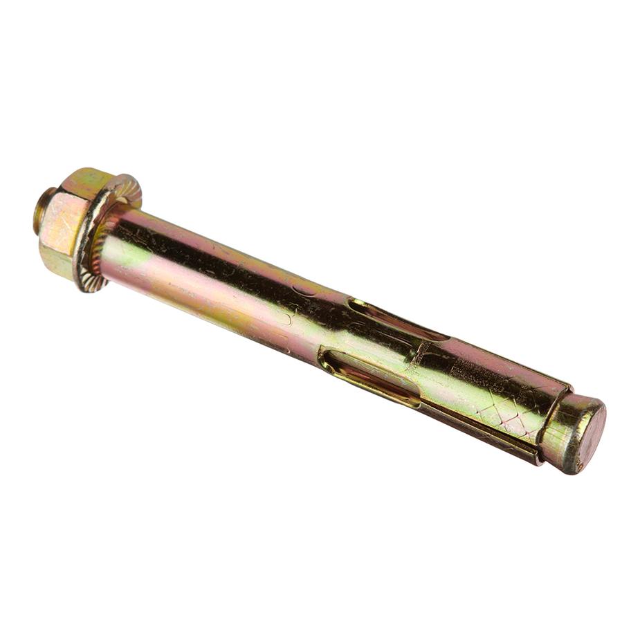 Анкерный болт для бетона 10х77 мм с гайкой (20 шт.) Анкерный болт для бетона 10х77 мм с гайкой (20 шт.)