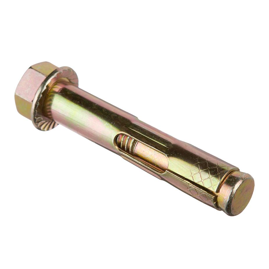 Анкерный болт для бетона 12х75 мм с гайкой (10 шт.) Анкерный болт для бетона 12х75 мм с гайкой (10 шт.)