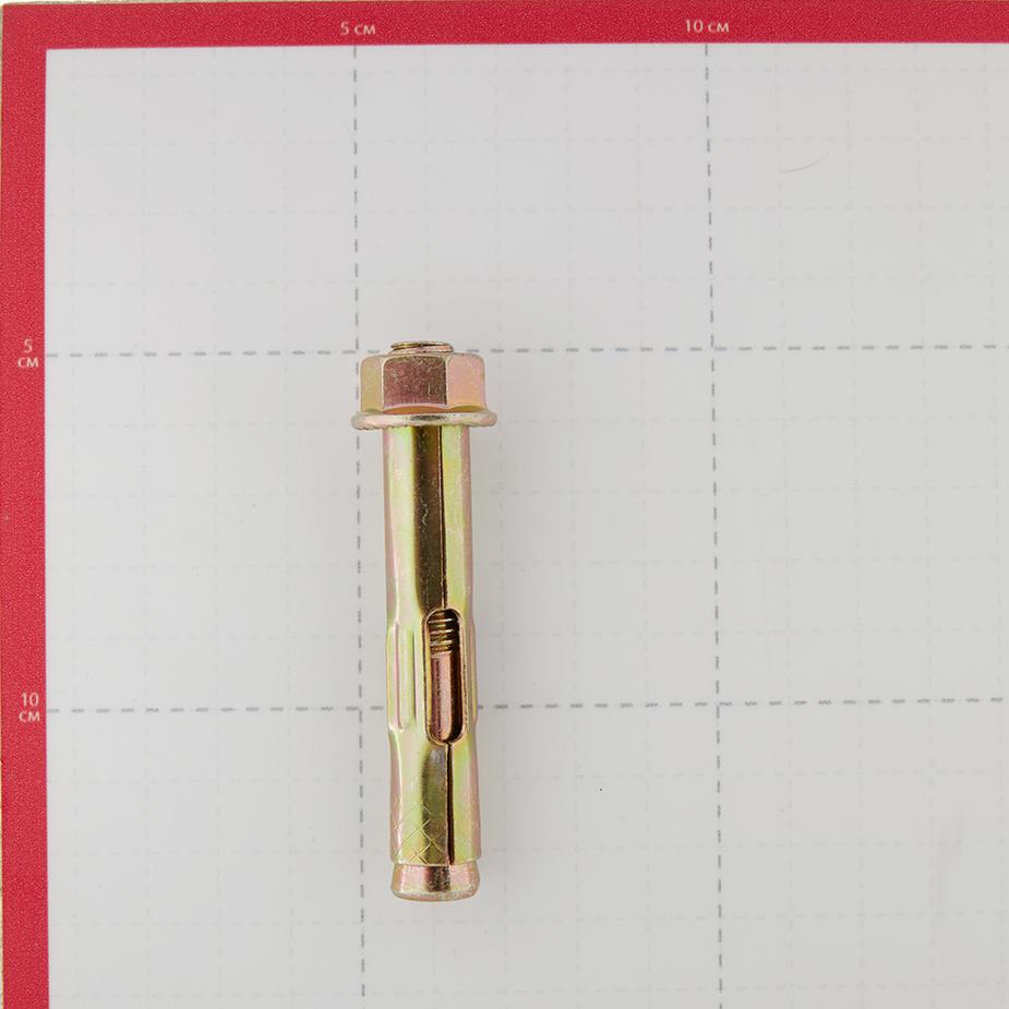 Анкерный болт для бетона 12х75 мм с гайкой (10 шт.) Анкерный болт для бетона 12х75 мм с гайкой (10 шт.)