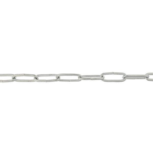 Цепь длиннозвенная оцинкованная d3 мм DIN 763 (5 м)