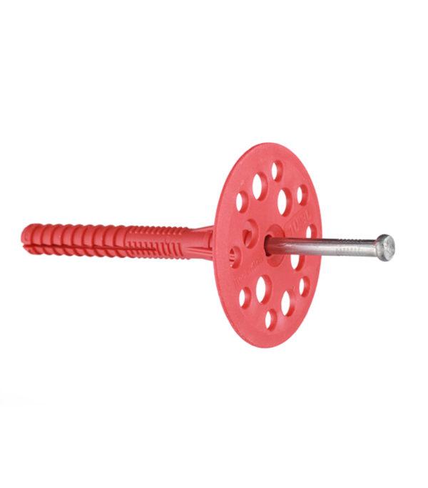 Дюбель для теплоизоляции 10х90 мм металлический гвоздь (100 шт.) Дюбель для теплоизоляции 10х90 мм металлический гвоздь (100 шт.)