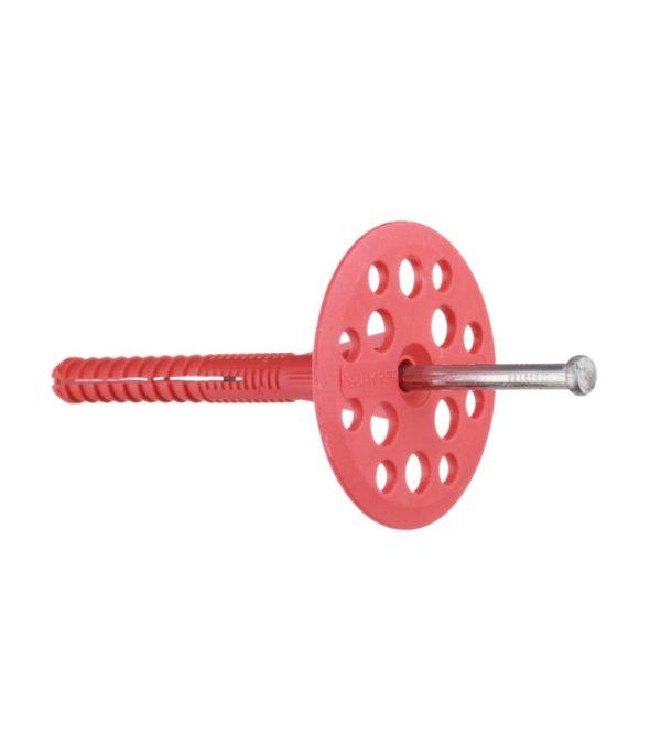 Дюбель для теплоизоляции 10х90 мм металлический гвоздь (250 шт.) Дюбель для теплоизоляции 10х90 мм металлический гвоздь (250 шт.)