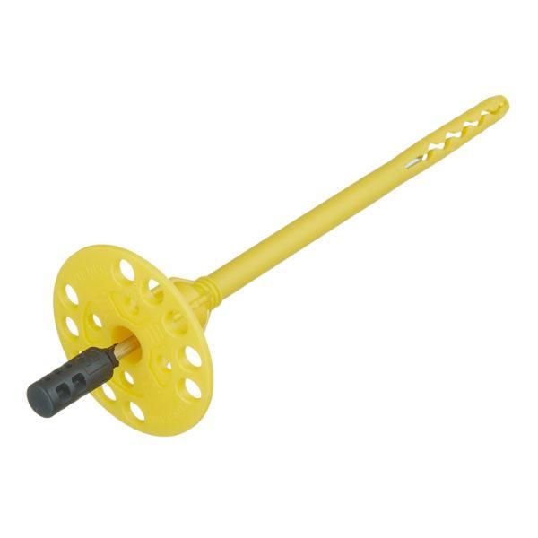 Дюбель для теплоизоляции Bau-Fix 8х170 мм металлический гвоздь с удлиненной термоголовкой (60 шт.)