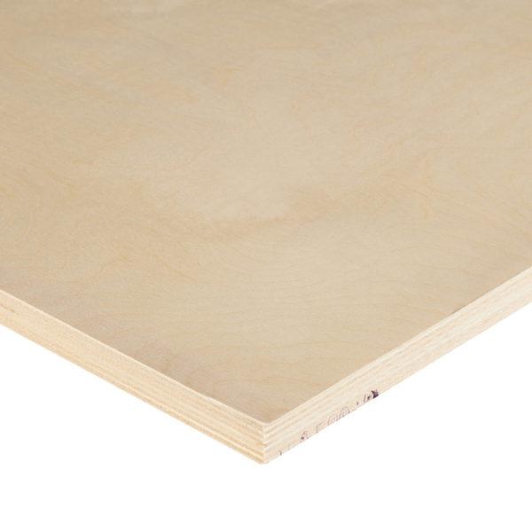 Фанера ФК 18х1525х1525 мм сорт 4/4 нешлифованная Фанера ФК 18х1525х1525 мм сорт 4/4 нешлифованная