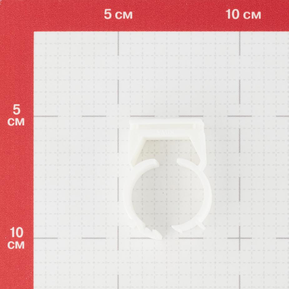 Фиксатор одинарный Henco (BCLIP-26) белый для металлопластиковых труб 26 мм Фиксатор одинарный Henco (BCLIP-26) белый для металлопластиковых труб 26 мм