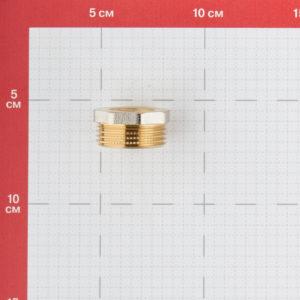 Футорка 1 НР(ш) х 1/2 ВР(г) латунная