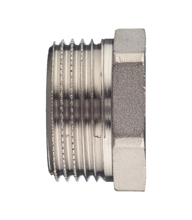 Футорка Stout (SFT-0029-003412) 3/4 НР(ш) х 1/2 ВР(г) латунная Футорка Stout (SFT-0029-003412) 3/4 НР(ш) х 1/2 ВР(г) латунная