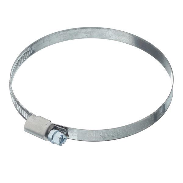 Хомут обжимной 80-100 мм нержавеющая сталь (2 шт.)