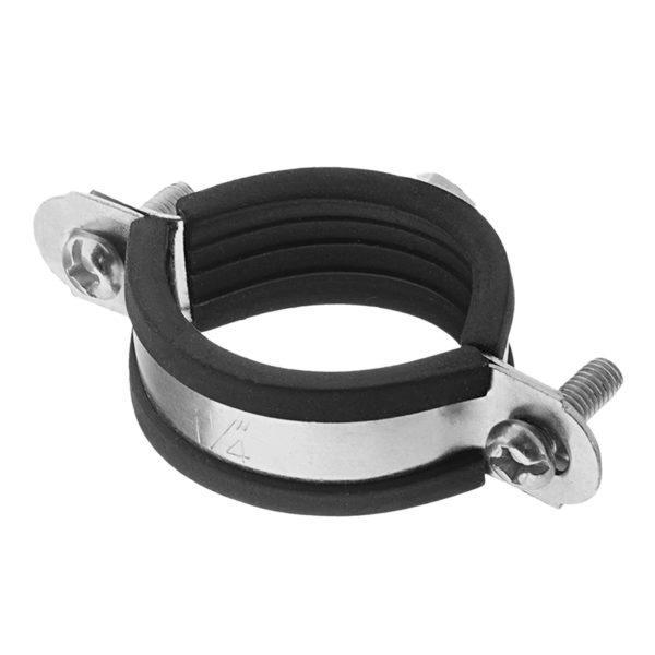 Хомут сантехнический 1 1/4 40-45 мм оцинкованная сталь (30 шт.)