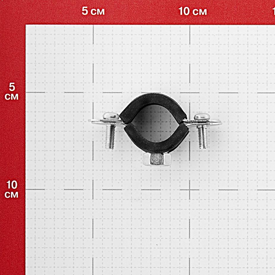 Хомут сантехнический 1/2 20-24 мм оцинкованная сталь (50 шт.) Хомут сантехнический 1/2 20-24 мм оцинкованная сталь (50 шт.)
