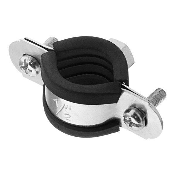 Хомут сантехнический 1/2 20-24 мм оцинкованная сталь (50 шт.) Хомут сантехнический 1/2 20-24 мм оцинкованная сталь (50 шт.)