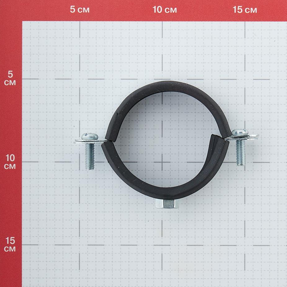 Хомут сантехнический 2 60-64 мм оцинкованная сталь (20 шт.) Хомут сантехнический 2 60-64 мм оцинкованная сталь (20 шт.)
