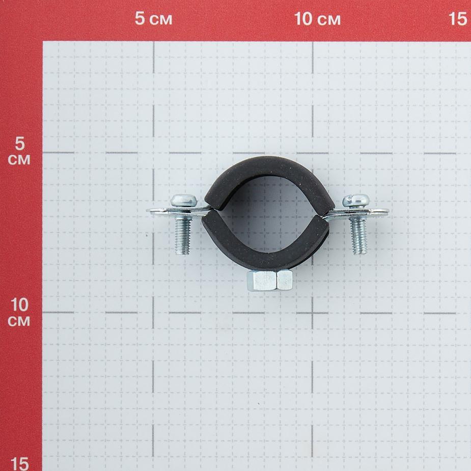 Хомут сантехнический 3/4 25-28 мм оцинкованная сталь (50 шт.) Хомут сантехнический 3/4 25-28 мм оцинкованная сталь (50 шт.)