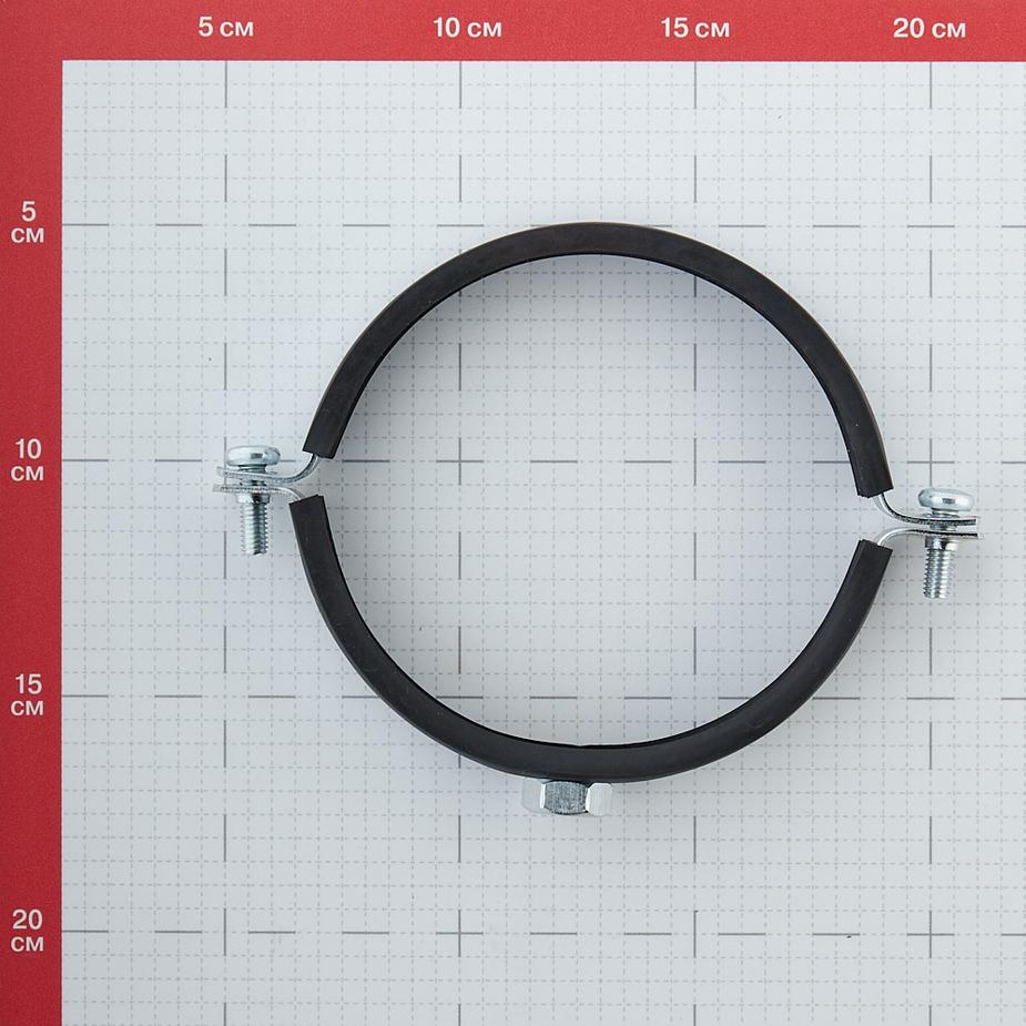 Хомут сантехнический 4 110-115 мм оцинкованная сталь (10 шт.) Хомут сантехнический 4 110-115 мм оцинкованная сталь (10 шт.)