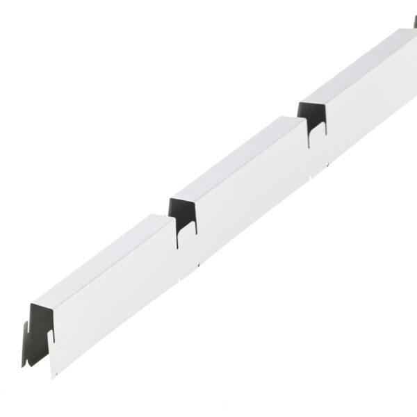 Элемент для потолка грильято GL15 100х100х37х15 мм «папа» белый Элемент для потолка грильято GL15 100х100х37х15 мм «папа» белый