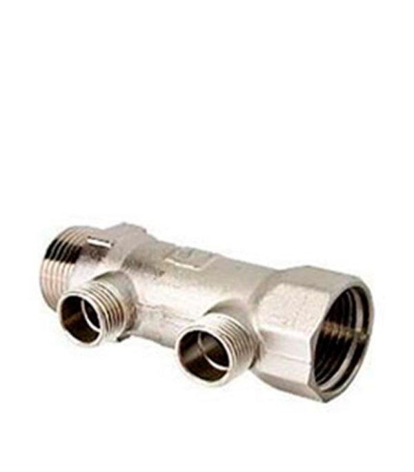 Коллектор VALTEC (VTc.500.N.0602) 1 ВР(г) х 2 выхода 1/2 НР(ш) х 1 НР(ш)