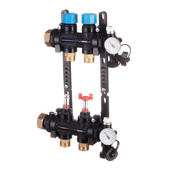 Коллекторная группа Henco (UFH-0605MDK02-03L) 1 ВР(г) х 2 выхода 3/4 НР(ш) ЕК х 1 ВР(г) с расходомерами композитная Коллекторная группа Henco (UFH-0605MDK02-03L) 1 ВР(г) х 2 выхода 3/4 НР(ш) ЕК х 1 ВР(г) с расходомерами композитная