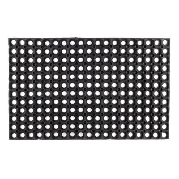 Коврик придверный резиновый черный 80х50 см 16 мм Коврик придверный резиновый черный 80х50 см 16 мм