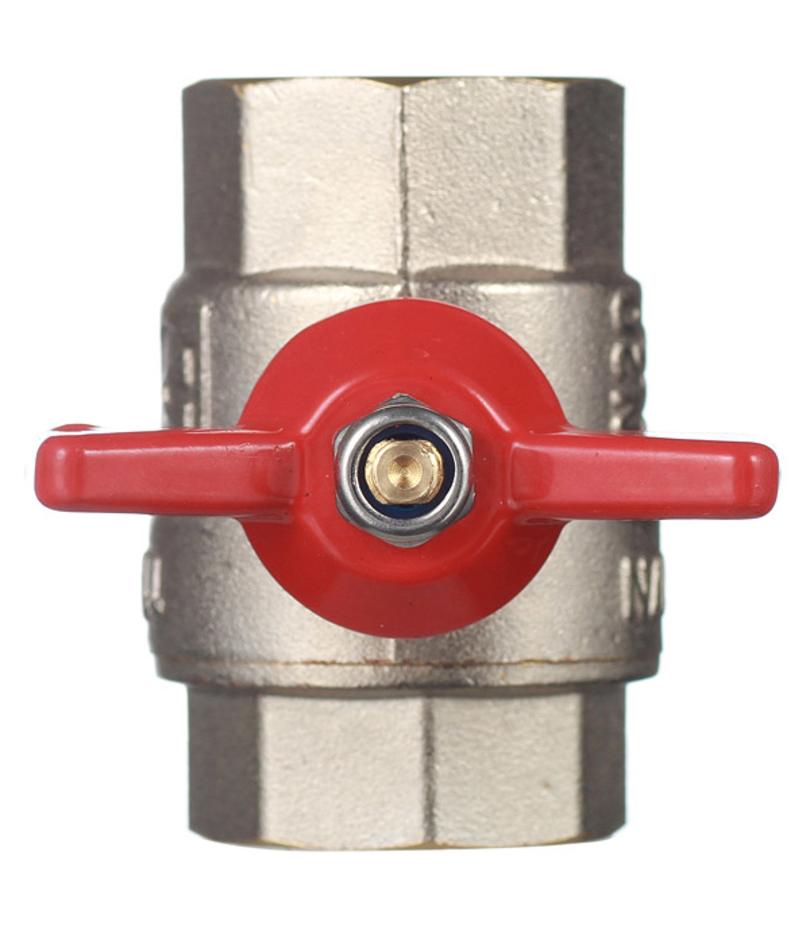 Кран шаровой латунный VALTEC Base (VT.217.N.05) 3/4 ВР(г) х 3/4 ВР(г) бабочка прямой Кран шаровой латунный VALTEC Base (VT.217.N.05) 3/4 ВР(г) х 3/4 ВР(г) бабочка прямой