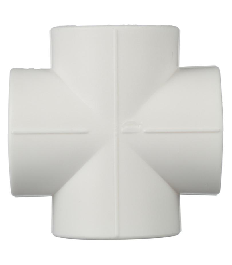 Крестовина полипропиленовая VALTEC (VTp.741.0.032) 32 мм Крестовина полипропиленовая VALTEC (VTp.741.0.032) 32 мм