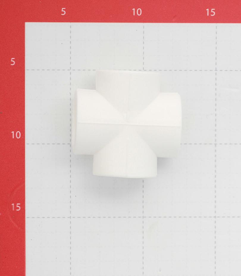 Крестовина полипропиленовая VALTEC (VTp.741.0.032) 32 мм Крестовина полипропиленовая VALTEC (VTp.741.0.032) 32 мм