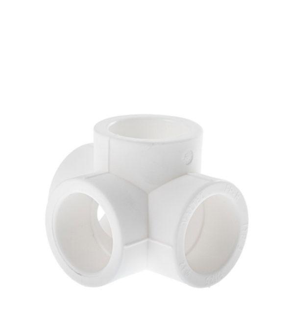 Крестовина полипропиленовая VALTEC (VTp.778.0.025) двухплоскостная 25 мм Крестовина полипропиленовая VALTEC (VTp.778.0.025) двухплоскостная 25 мм