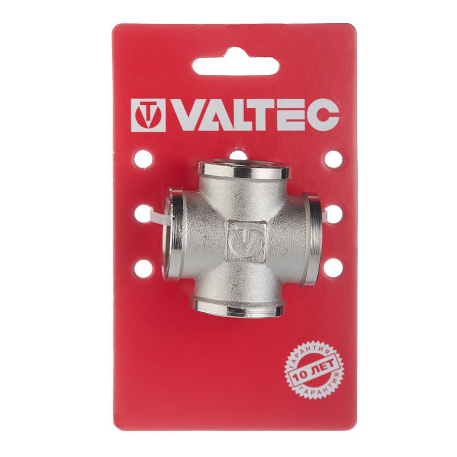 Крестовина VALTEC (VTr.760.N.0005) 3/4 ВР(г) х 3/4 ВР(г) х 3/4 ВР(г) х 3/4 ВР(г) латунная Крестовина VALTEC (VTr.760.N.0005) 3/4 ВР(г) х 3/4 ВР(г) х 3/4 ВР(г) х 3/4 ВР(г) латунная