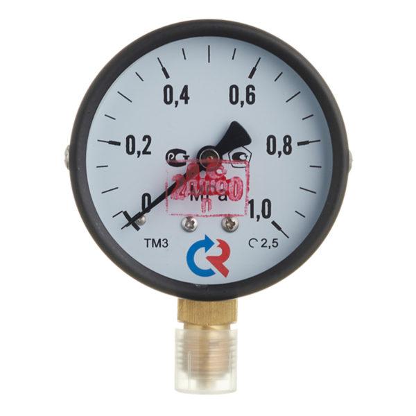 Манометр РОСМА (8920) 1/4 НР(ш) радиальный 10 бар d63 мм