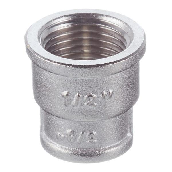 Муфта переходная VALTEC (VTr.240.N.0403) 1/2 ВР(г) х 3/8 ВР(г) латунная