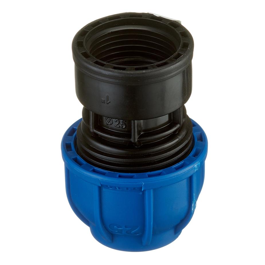 Муфта ПНД Tebo компрессионная переходная 25х 1 ВР(г) Муфта ПНД Tebo компрессионная переходная 25х 1 ВР(г)