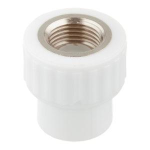 Муфта полипропиленовая 20 мм х 1/2 ВР(г)