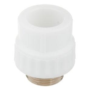 Муфта полипропиленовая 25 мм х 3/4 НР(ш)