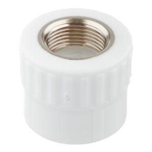 Муфта полипропиленовая 32 мм х 3/4 ВР(г)