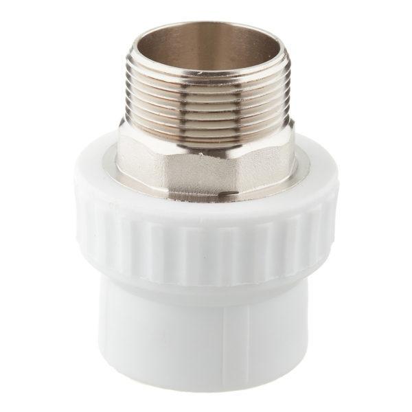 Муфта полипропиленовая под ключ 40 мм х 1 1/4 НР(ш)