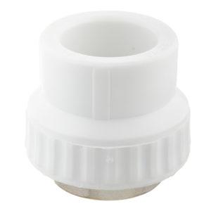 Муфта полипропиленовая под ключ 40 мм х 1 1/4 ВР(г)