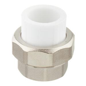 Муфта полипропиленовая разъемная (американка) 25 мм х 1 ВР(г)