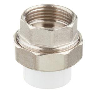 Муфта полипропиленовая разъемная (американка) 25 мм х 1 ВР(г)