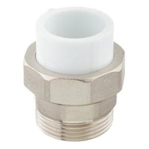 Муфта полипропиленовая разъемная (американка) 32 мм х 1 1/4 НР(ш)