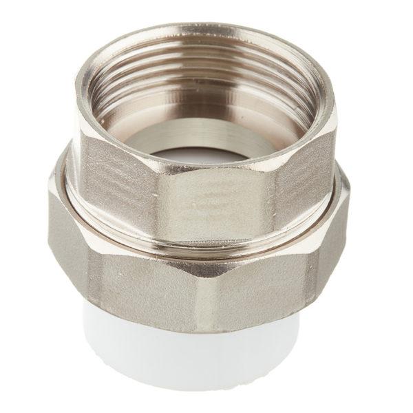 Муфта полипропиленовая разъемная (американка) 32 мм х 1 1/4 ВР(г)