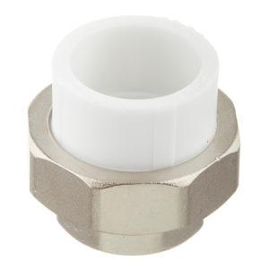 Муфта полипропиленовая разъемная (американка) 32 мм х 1 ВР(г)