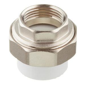 Муфта полипропиленовая разъемная (американка) 32 мм х 1 ВР(г)