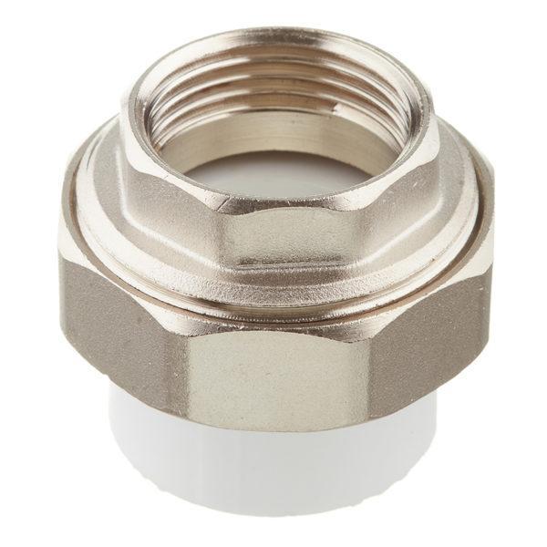 Муфта полипропиленовая разъемная (американка) 32 мм х 1 ВР(г)