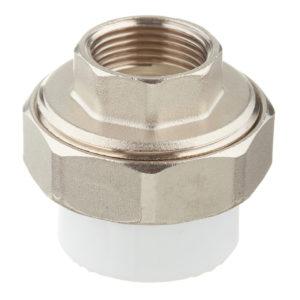 Муфта полипропиленовая разъемная (американка) 32 мм х 3/4 ВР(г)