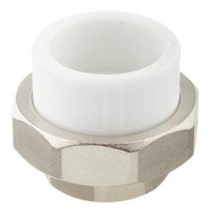 Муфта полипропиленовая разъемная (американка) 40 мм х 1 1/4 ВР(г)